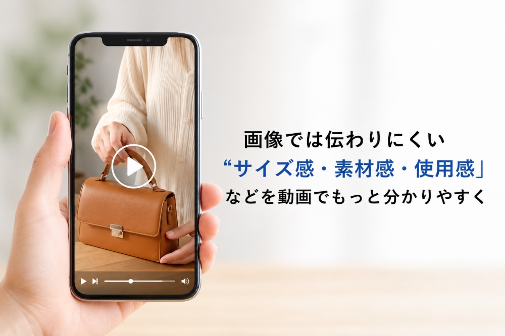 EC向け動画制作サービスのイメージ